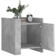Sonata H Нощно шкафче, бетонно сиво, 45x50x50 см, инженерно дърво