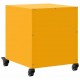 Sonata H Нощни шкафчета 2 бр горчица жълто 36x39x43,5 см стомана