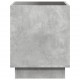 Sonata H Нощна масичка с Infinity LED, бетонно сива, 40x40x50 см