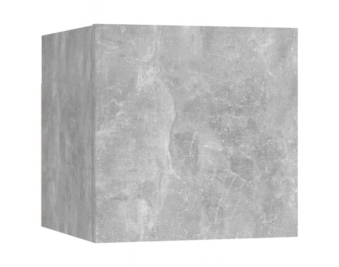 Sonata H Нощно шкафче, бетонно сиво, 30,5x30x30 см, инженерно дърво