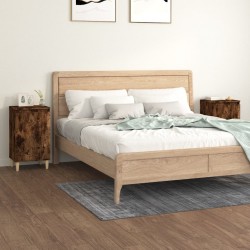 Sonata H Нощни шкафчета 2 бр опушен дъб 40x35x70 см инженерно дърво - Noptiere