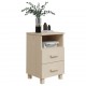 Sonata H Нощни шкафчета HAMAR 2 бр меденокафяви 40x35x62 см бор масив