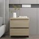 Sonata H Нощни шкафчета 2 бр сонома дъб 45x34,5x44,5 см инженерно дърво