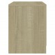 Sonata H Нощни шкафчета 2 бр сонома дъб 45x34,5x44,5 см инженерно дърво