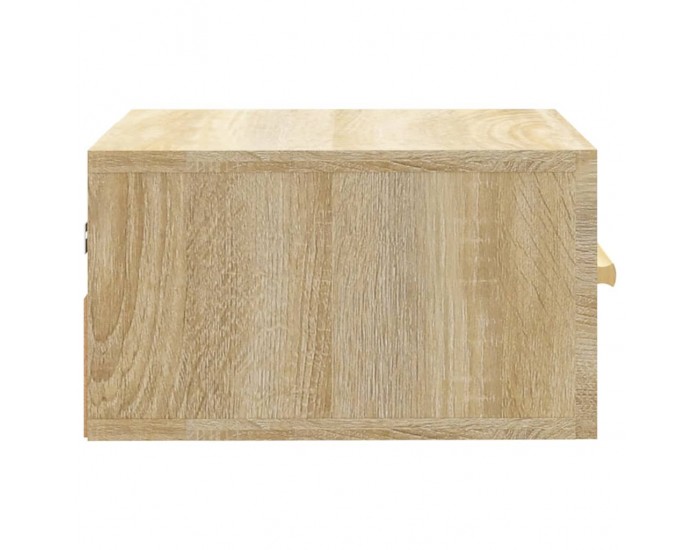 Sonata H Нощно шкафче за стенен монтаж, сонома дъб, 35x35x20 см