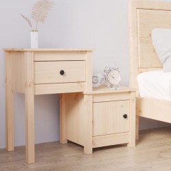 Sonata H Нощно шкафче, 79,5x38x65,5 см, бор масив - Noptiere
