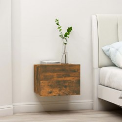 Sonata H Нощни шкафчета 2 бр опушен дъб 40x30x30 см инженерно дърво - Noptiere