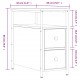 Sonata H Нощни шкафчета 2 бр сив сонома 30x60x60 см инженерно дърво