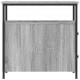 Sonata H Нощни шкафчета 2 бр сив сонома 30x60x60 см инженерно дърво