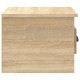 Sonata H Нощни шкафчета за стенен монтаж 2 бр сонома дъб 41,5x36x28 см