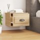 Sonata H Нощни шкафчета за стенен монтаж 2 бр сонома дъб 41,5x36x28 см