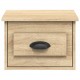Sonata H Нощни шкафчета за стенен монтаж 2 бр сонома дъб 41,5x36x28 см