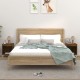 Sonata H Нощни шкафчета 2 бр опушен дъб 40x35x50 см