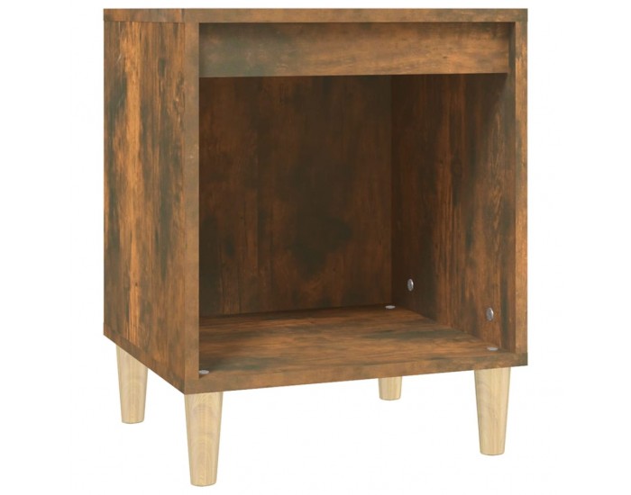 Sonata H Нощни шкафчета 2 бр опушен дъб 40x35x50 см