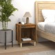 Sonata H Нощни шкафчета 2 бр опушен дъб 40x35x50 см