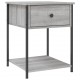 Sonata H Нощни масички, 2 бр, cив сонома, 44x45x58 см, инженерно дърво
