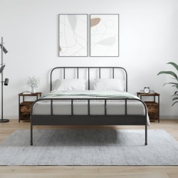 Sonata H Нощни шкафчета 2 бр опушен дъб 34x35,5x50 см инженерно дърво - Noptiere