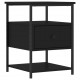 Sonata H Нощни шкафчета 2 бр черни 40x42x56 см инженерно дърво