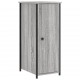 Sonata H Нощно шкафче, сив сонома, 32x42x80 см, инженерно дърво