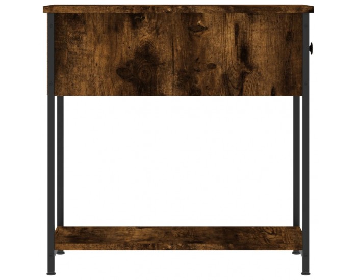 Sonata H Нощни шкафчета 2 бр опушен дъб 30x60x60 см инженерно дърво