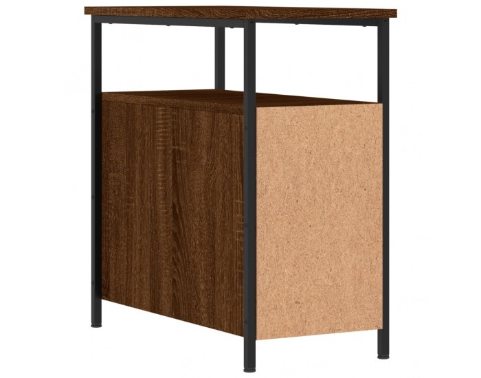 Sonata H Нощни шкафчета 2 бр кафяв дъб 30x60x60 см инженерно дърво