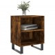 Sonata H Нощни шкафчета 2 бр опушен дъб 40x30x50 см инженерно дърво