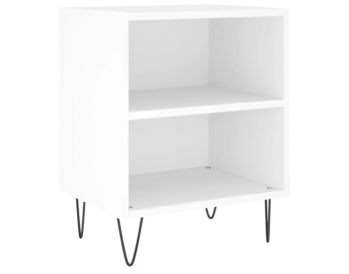 Sonata H Нощни шкафчета 2 бр бели 40x30x50 см инженерно дърво