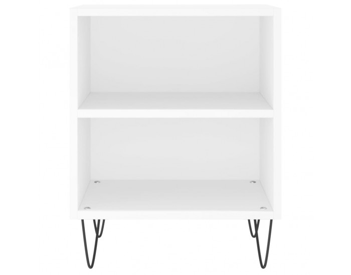 Sonata H Нощни шкафчета 2 бр бели 40x30x50 см инженерно дърво