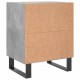 Sonata H Нощни шкафчета 2 бр бетонно сиво 40x30x50 см инженерно дърво