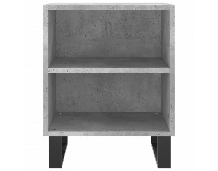 Sonata H Нощни шкафчета 2 бр бетонно сиво 40x30x50 см инженерно дърво