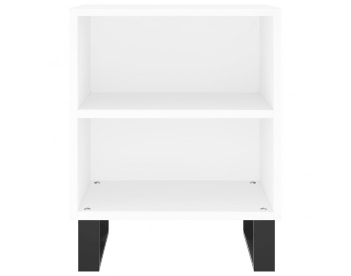 Sonata H Нощни шкафчета 2 бр бели 40x30x50 см инженерно дърво