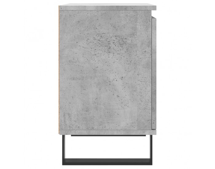 Sonata H Нощни шкафчета 2 бр бетонно сиво 40x30x50 см инженерно дърво