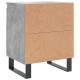 Sonata H Нощни шкафчета 2 бр бетонно сиво 40x30x50 см инженерно дърво