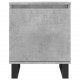 Sonata H Нощни шкафчета 2 бр бетонно сиво 40x30x50 см инженерно дърво