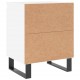 Sonata H Нощни шкафчета 2 бр бели 40x30x50 см инженерно дърво