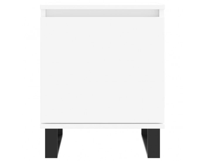 Sonata H Нощни шкафчета 2 бр бели 40x30x50 см инженерно дърво