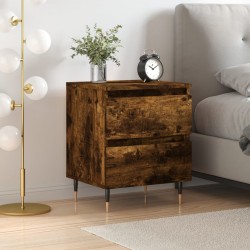 Sonata H Нощно шкафче опушен дъб 40x35x50 см инженерно дърво - Noptiere