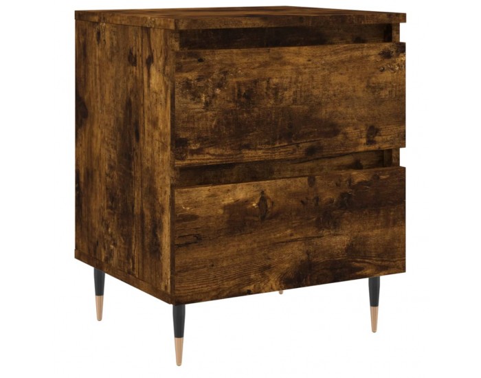 Sonata H Нощно шкафче опушен дъб 40x35x50 см инженерно дърво
