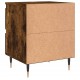 Sonata H Нощно шкафче опушен дъб 40x35x50 см инженерно дърво