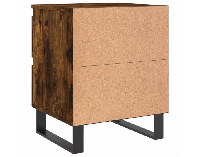 Sonata H Нощно шкафче опушен дъб 40x35x50 см инженерно дърво