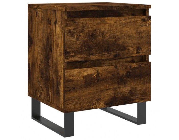 Sonata H Нощно шкафче опушен дъб 40x35x50 см инженерно дърво