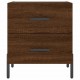 Sonata H Нощни шкафчета 2 бр кафяв дъб 40x35x47,5 см инженерно дърво