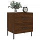 Sonata H Нощни шкафчета 2 бр кафяв дъб 40x35x47,5 см инженерно дърво