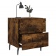 Sonata H Нощни шкафчета 2 бр опушен дъб 40x35x47,5 см инженерно дърво