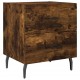 Sonata H Нощни шкафчета 2 бр опушен дъб 40x35x47,5 см инженерно дърво