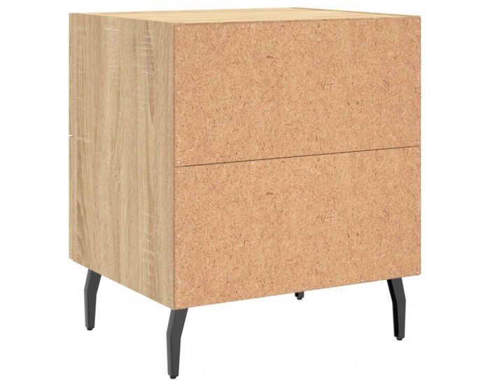 Sonata H Нощни шкафчета 2 бр дъб сонома 40x35x47,5 см инженерно дърво