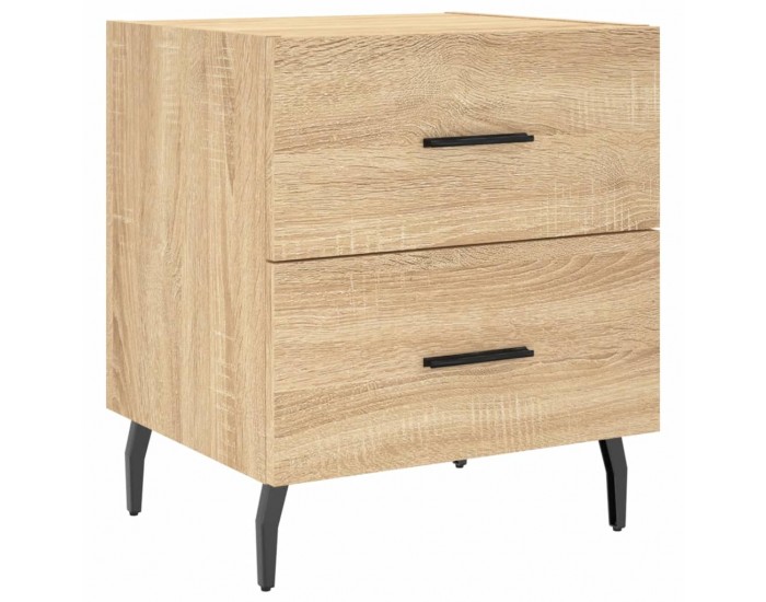 Sonata H Нощни шкафчета 2 бр дъб сонома 40x35x47,5 см инженерно дърво