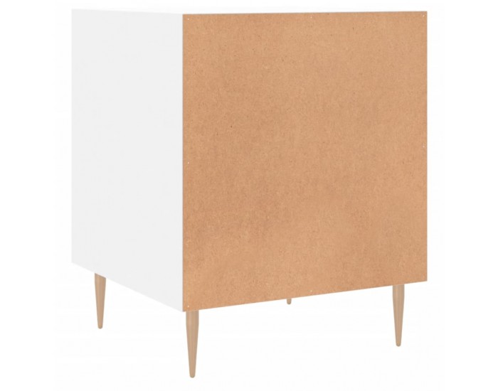 Sonata H Нощни шкафчета 2 бр бели 40x40x50 см инженерно дърво