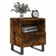Sonata H Нощни шкафчета 2 бр опушен дъб 40x35x47,5 см инженерно дърво