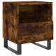 Sonata H Нощни шкафчета 2 бр опушен дъб 40x35x47,5 см инженерно дърво